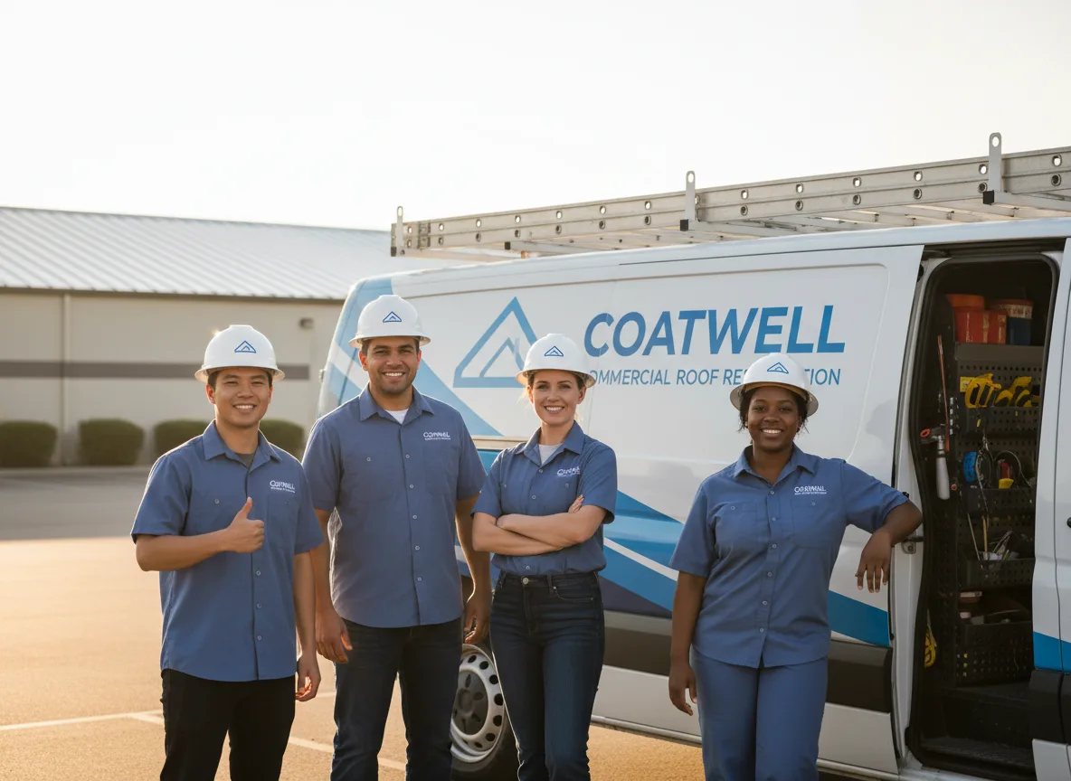 Commercial roof coating company in Silver Creek, GA